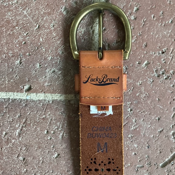 Lucky Brand Leather Belt - Picture 7 of 16